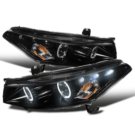 Spec-D Tuning 08-12 Honda Accord Projector Headlights 2LHP-ACD082G-TM